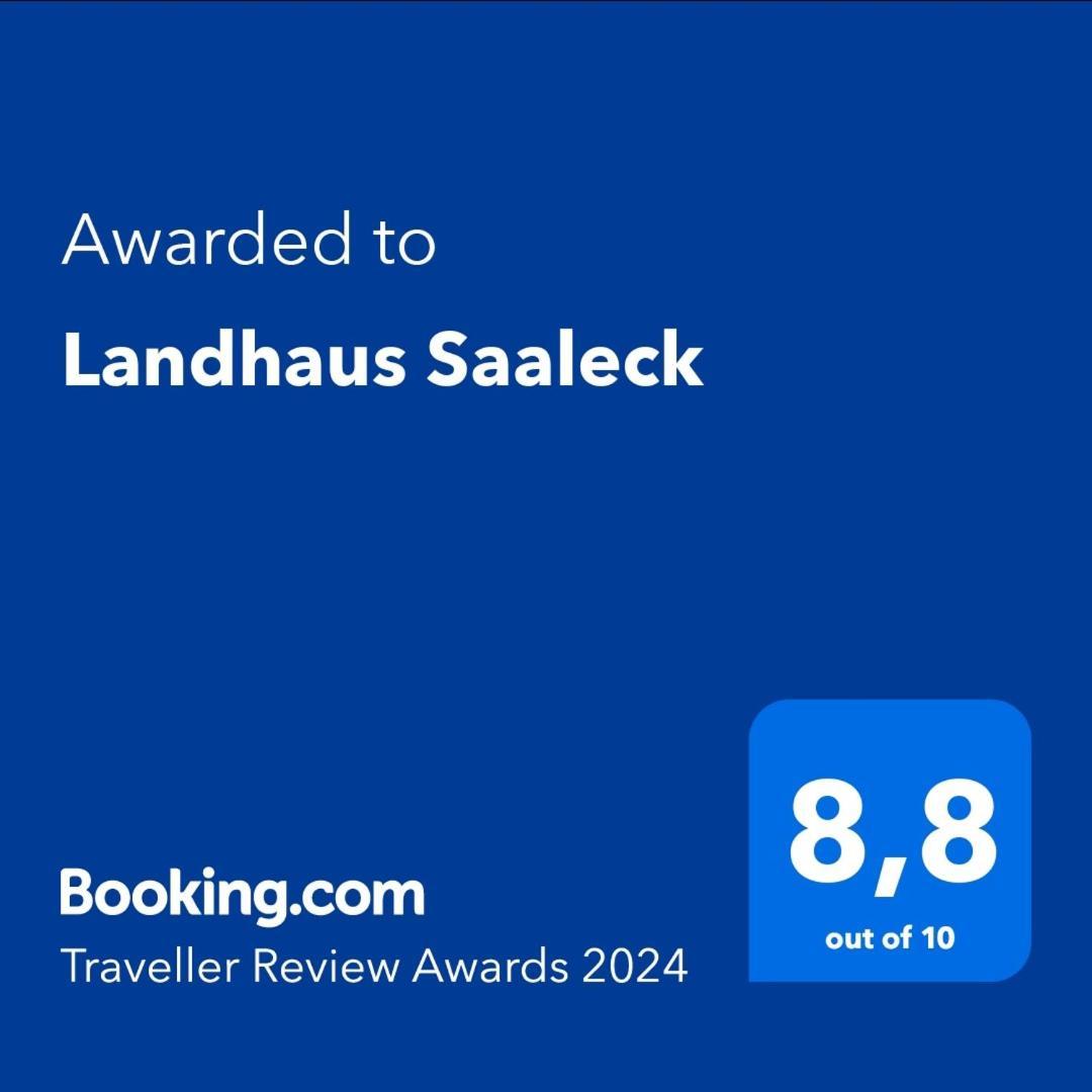 Landhaus Saaleck เนาม์บวร์ก ภายนอก รูปภาพ