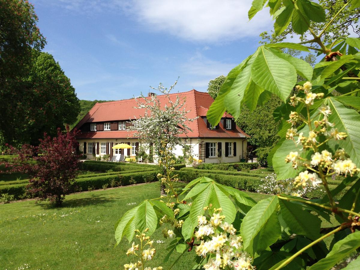 Landhaus Saaleck เนาม์บวร์ก ภายนอก รูปภาพ